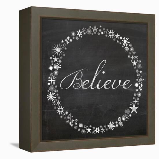 Believe Stars-Lauren Gibbons-Framed Stretched Canvas