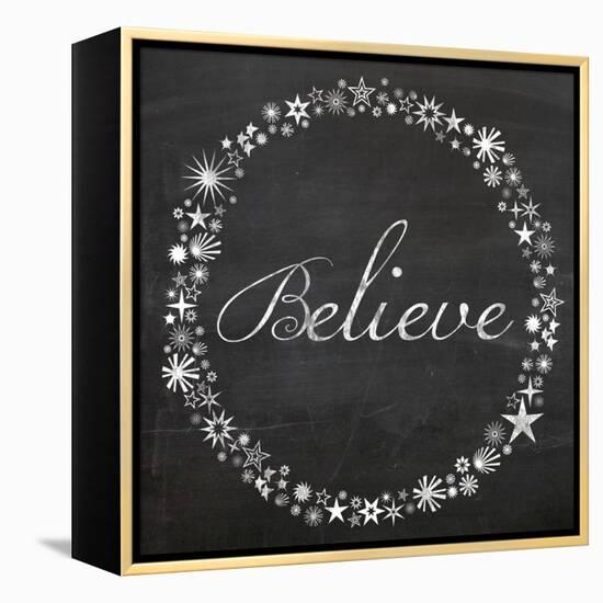 Believe Stars-Lauren Gibbons-Framed Stretched Canvas