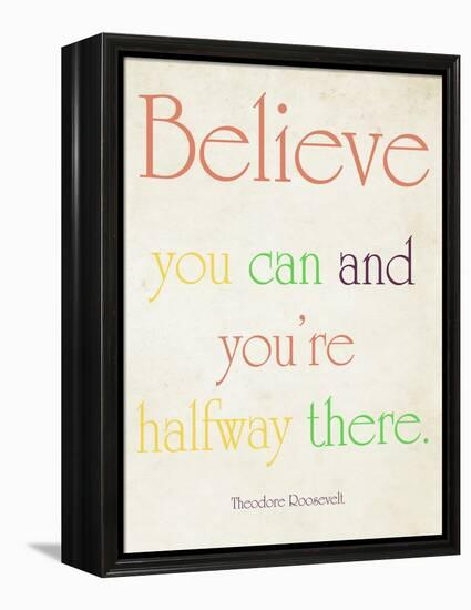 Believe You Can-Sylvia Coomes-Framed Stretched Canvas