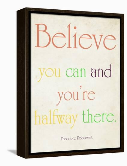 Believe You Can-Sylvia Coomes-Framed Stretched Canvas