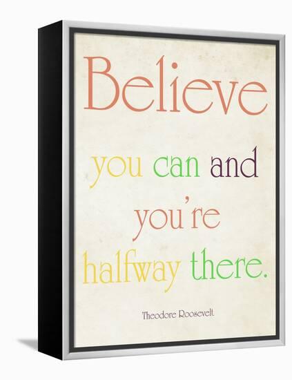 Believe You Can-Sylvia Coomes-Framed Stretched Canvas