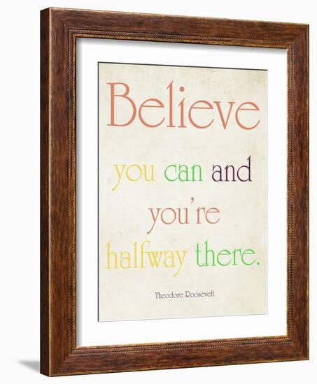 Believe You Can-Sylvia Coomes-Framed Art Print