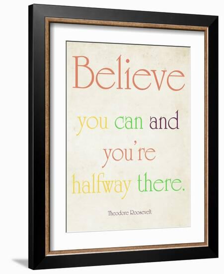 Believe You Can-Sylvia Coomes-Framed Art Print