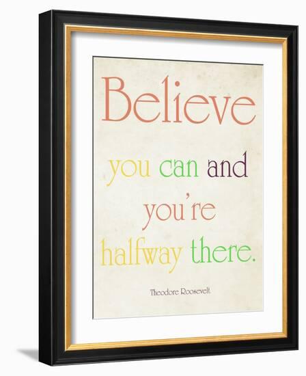 Believe You Can-Sylvia Coomes-Framed Art Print