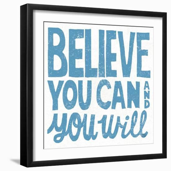 Believe You Can-Michael Mullan-Framed Art Print