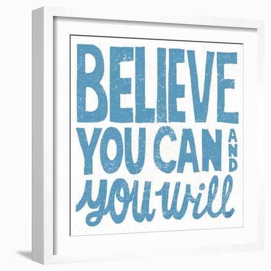 Believe You Can-Michael Mullan-Framed Art Print