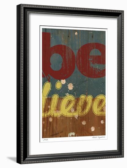 Believe-Mj Lew-Framed Giclee Print