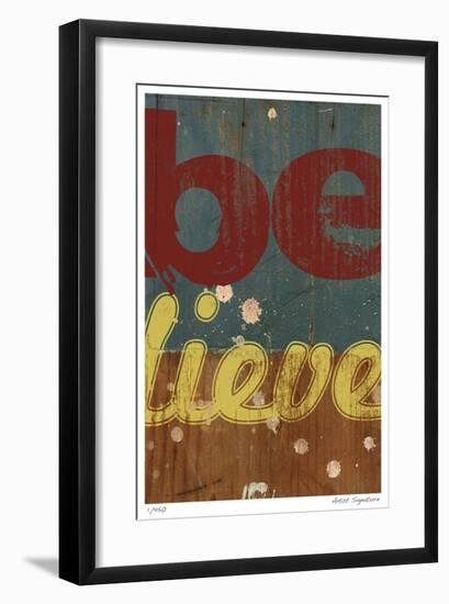 Believe-Mj Lew-Framed Giclee Print