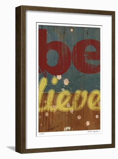 Believe-Mj Lew-Framed Giclee Print