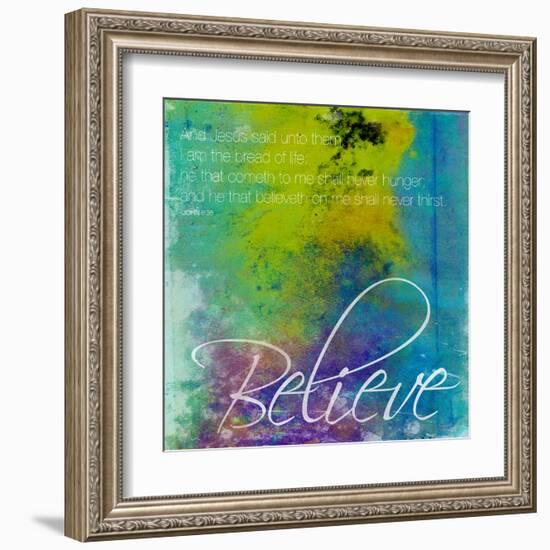 Believe-Jace Grey-Framed Art Print