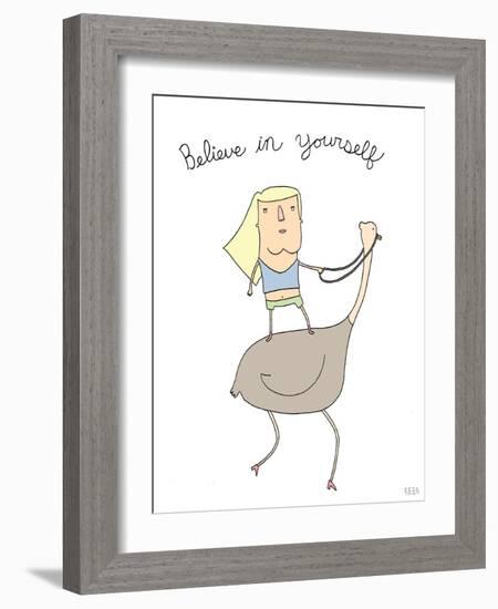 Believe-Reza Farazmand-Framed Art Print