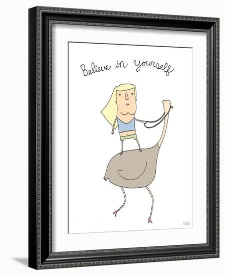 Believe-Reza Farazmand-Framed Art Print