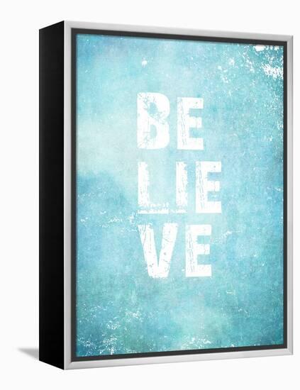 Believe-null-Framed Stretched Canvas