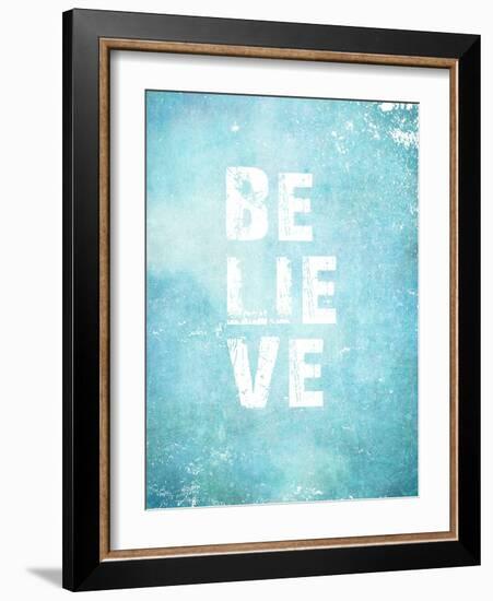 Believe-null-Framed Art Print