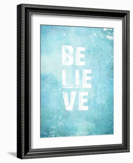 Believe-null-Framed Art Print