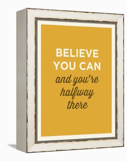 Believe-null-Framed Stretched Canvas