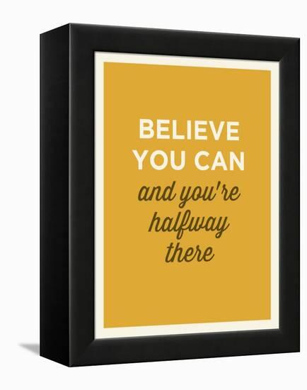 Believe-null-Framed Stretched Canvas