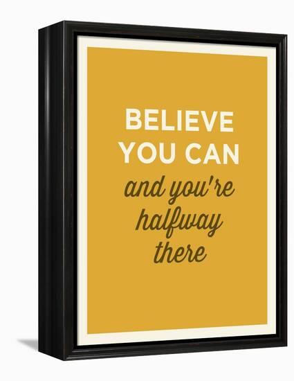 Believe-null-Framed Stretched Canvas