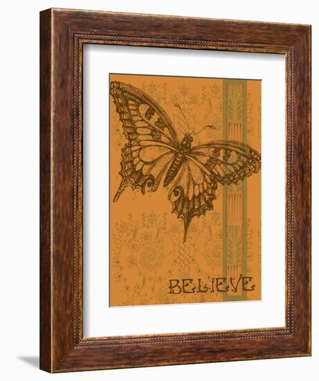 Believe-Ricki Mountain-Framed Art Print