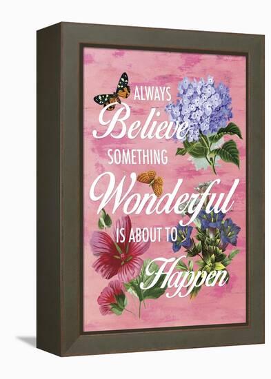 Believe-Erin Clark-Framed Premier Image Canvas