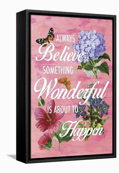 Believe-Erin Clark-Framed Premier Image Canvas