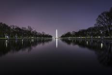 Washington Monument in Reflection Pool-Belinda Shi-Photographic Print
