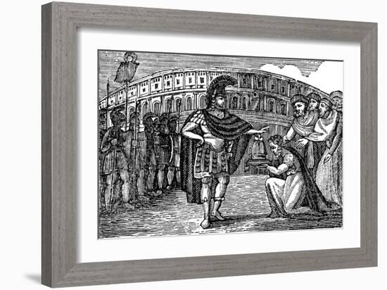 Belisarius (505-56), Byzantine General under Justinian I, 540-null-Framed Giclee Print