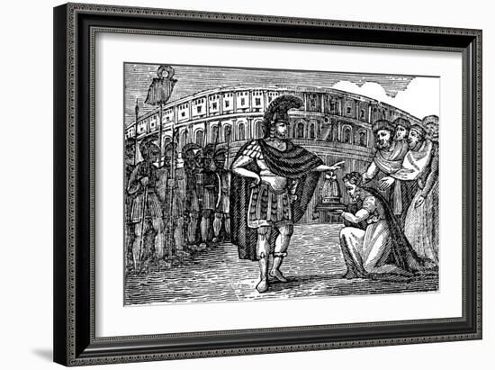 Belisarius (505-56), Byzantine General under Justinian I, 540-null-Framed Giclee Print