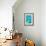 Belize, Lighthouse Atoll, the Great Blue Hole,-Alex Robinson-Framed Photographic Print displayed on a wall