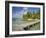 Belize, Tobaco Caye, Pier and Beach-Jane Sweeney-Framed Photographic Print