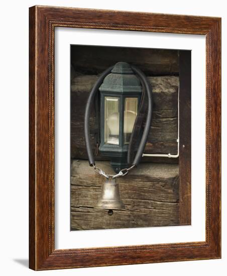Bell at Farm near Lom, Norway-Russell Young-Framed Photographic Print