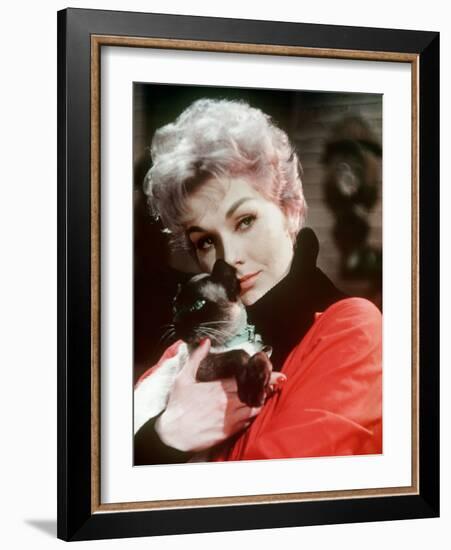 BELL, BOOK AND CANDLE, 1958 directed by RICHARD QUINE Kim Novak (photo)-null-Framed Photo