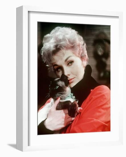 BELL, BOOK AND CANDLE, 1958 directed by RICHARD QUINE Kim Novak (photo)-null-Framed Photo