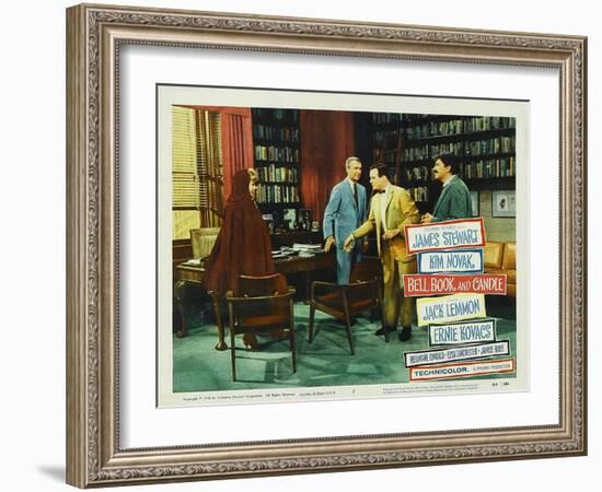 Bell, Book, and Candle, 1958-null-Framed Art Print