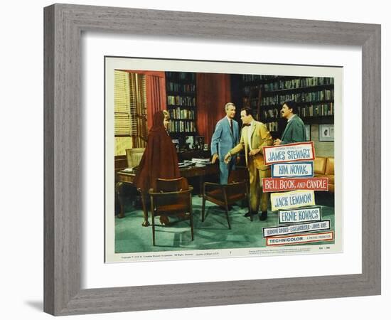 Bell, Book, and Candle, 1958-null-Framed Art Print