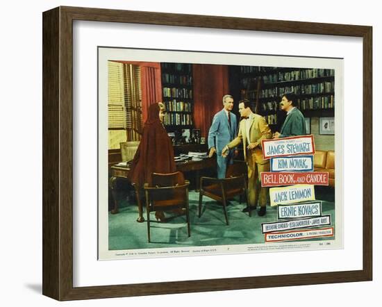 Bell, Book, and Candle, 1958-null-Framed Art Print