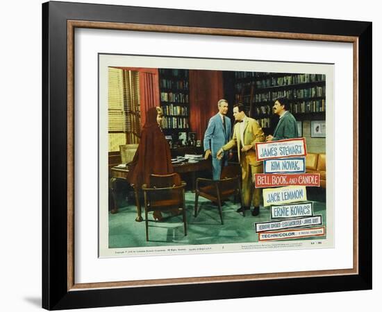 Bell, Book, and Candle, 1958-null-Framed Art Print