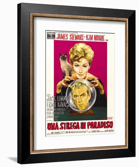 Bell, Book, and Candle, (aka Una Strega in Paradiso), 1958-null-Framed Premium Giclee Print