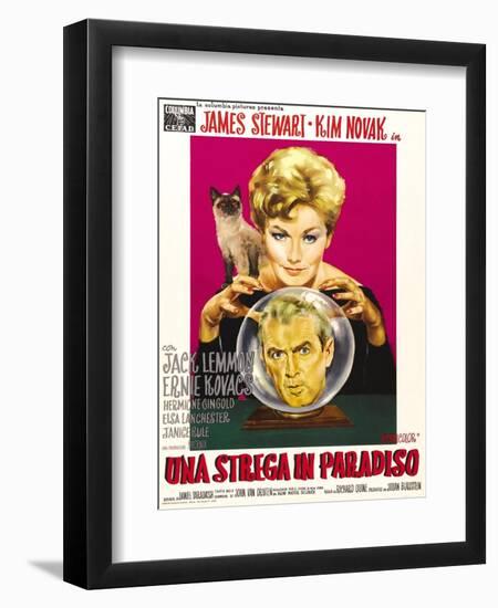 Bell, Book, and Candle, (aka Una Strega in Paradiso), 1958-null-Framed Premium Giclee Print