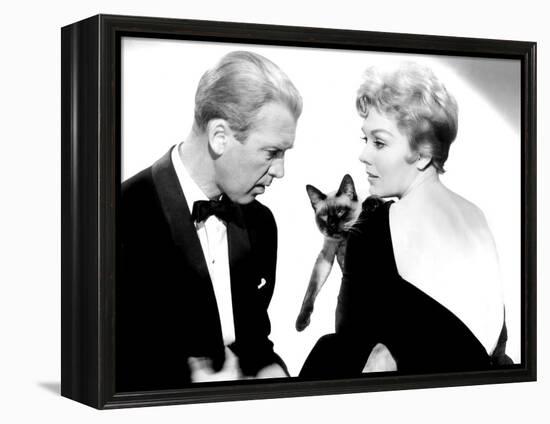 Bell, Book, and Candle, James Stewart, Kim Novak, 1958-null-Framed Stretched Canvas
