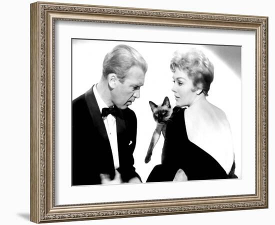 Bell, Book, and Candle, James Stewart, Kim Novak, 1958-null-Framed Photo