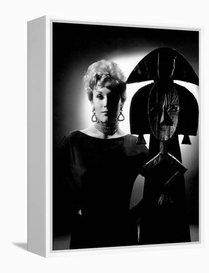 Bell, Book, and Candle, Kim Novak, 1958-null-Framed Stretched Canvas