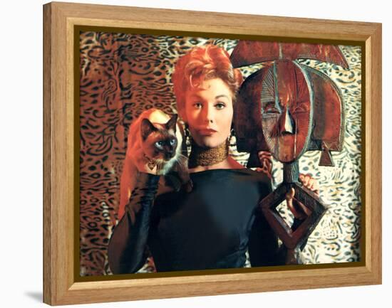 Bell, Book, And Candle, Kim Novak, 1958-null-Framed Stretched Canvas