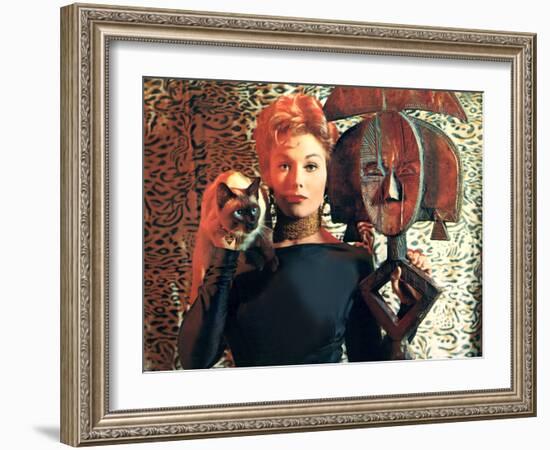 Bell, Book, And Candle, Kim Novak, 1958-null-Framed Photo