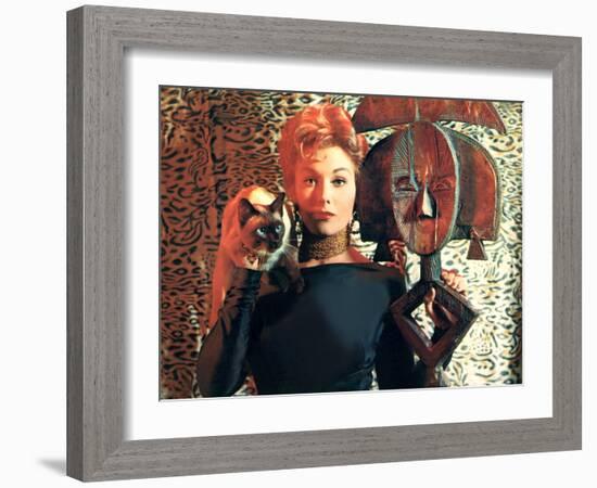 Bell, Book, And Candle, Kim Novak, 1958-null-Framed Photo