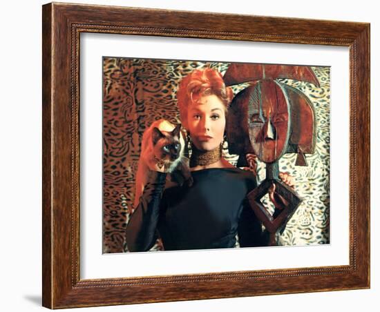 Bell, Book, And Candle, Kim Novak, 1958-null-Framed Photo