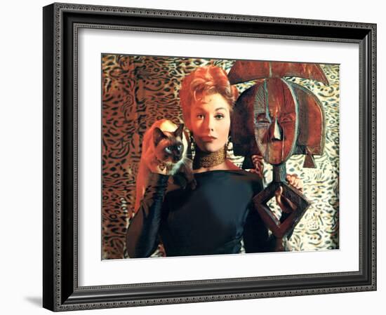 Bell, Book, And Candle, Kim Novak, 1958-null-Framed Photo