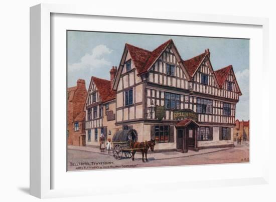 Bell Hotel, Tewkesbury, Abel Fletcher's in "John Halifax Gentleman"-Alfred Robert Quinton-Framed Giclee Print