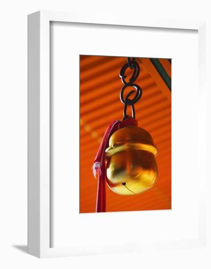 Bell in Fushimi-Inari-Taisha Shrine-Jon Hicks-Framed Photographic Print