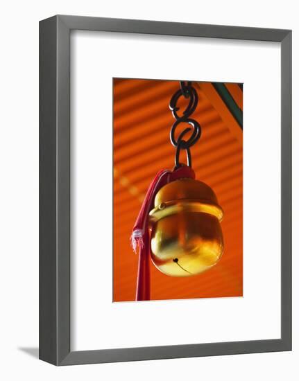 Bell in Fushimi-Inari-Taisha Shrine-Jon Hicks-Framed Photographic Print